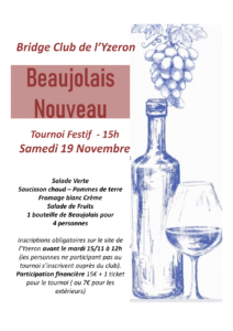 Affiche 2022-11-19 - Beaujolais Nouveau