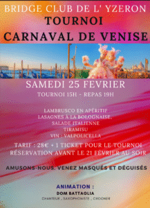 Affiche 2023-02-25 - Carnaval de Venise